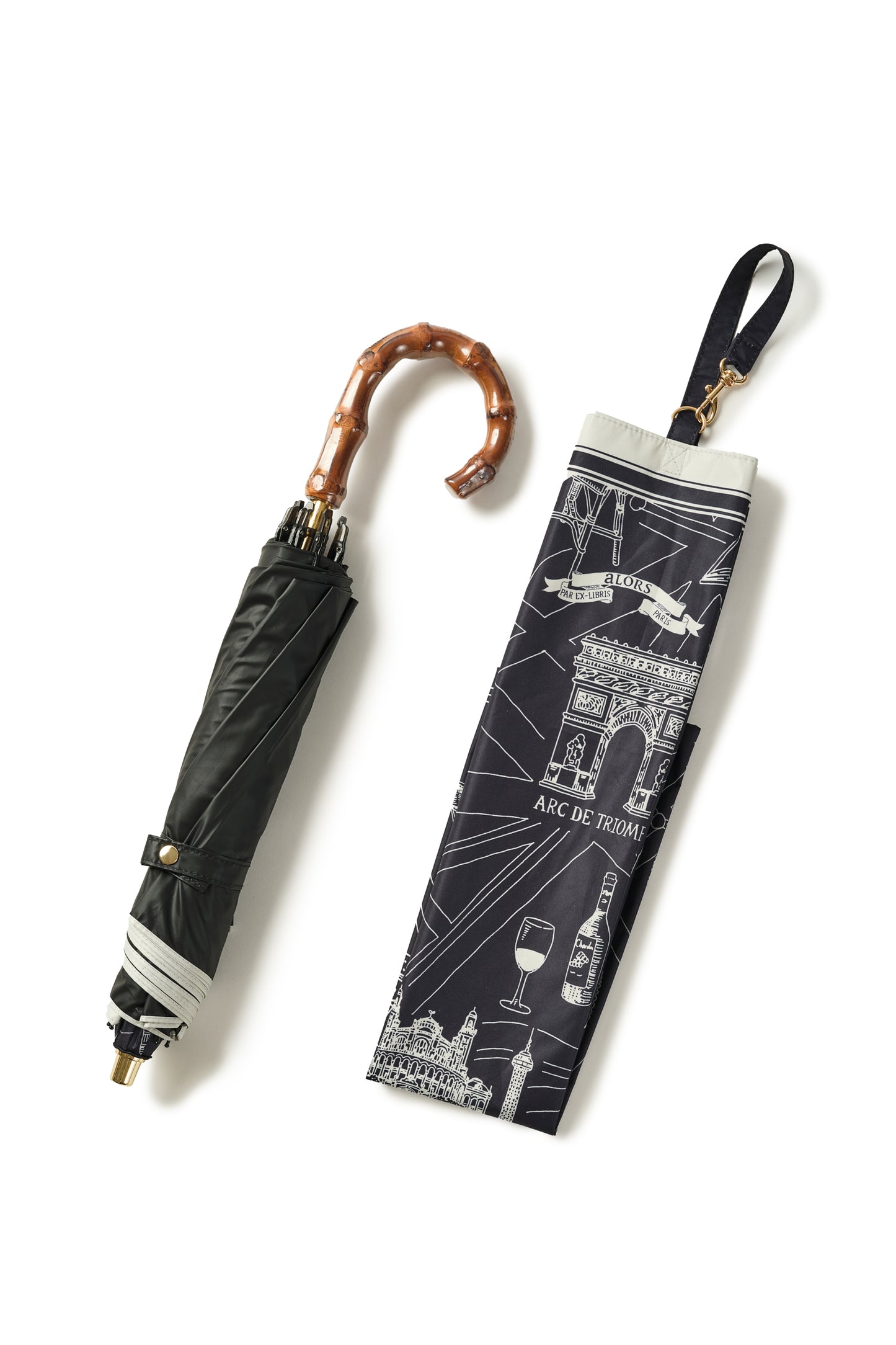 Soleil & Pluie Ex-libris Paris x aLORS - une collaboration d'exception (ダークネイビーx アイボリー)