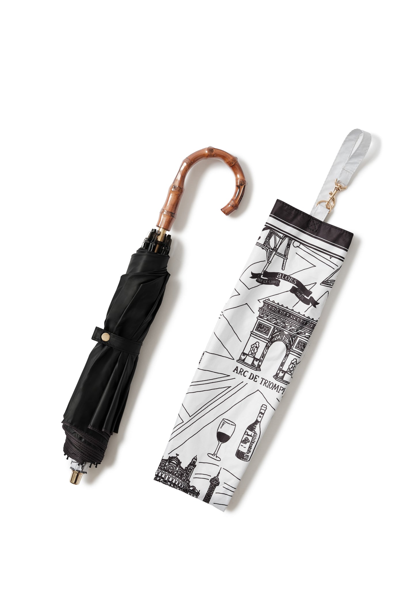 Soleil & Pluie Ex-libris Paris x aLORS - une collaboration d'exception  (ホワイトxブラック)