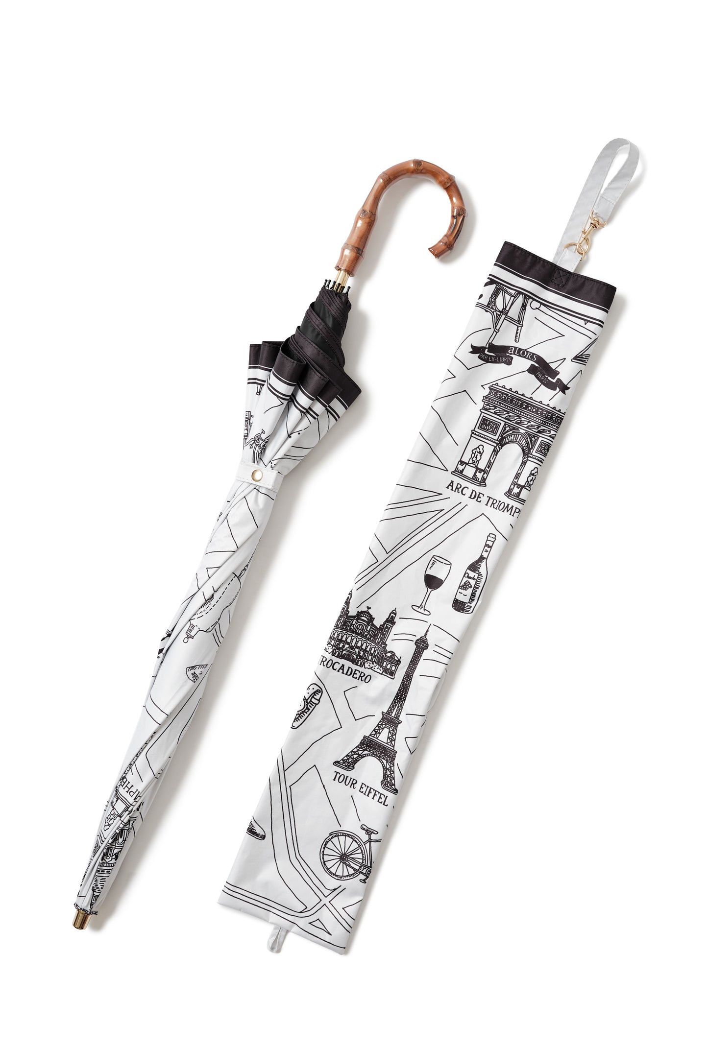 Soleil & Pluie Ex-libris Paris x aLORS - une collaboration d'exception  (ホワイトxブラック)