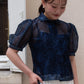 Blouse à manches bouffantes "Pelagia" - aLORS online store