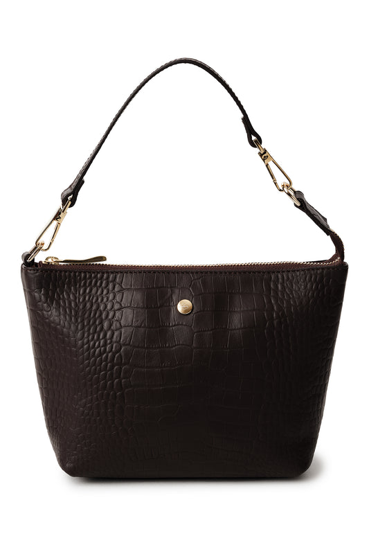 Tutto a Posto Pouch Dark Brown ミニバッグ/ポーチ