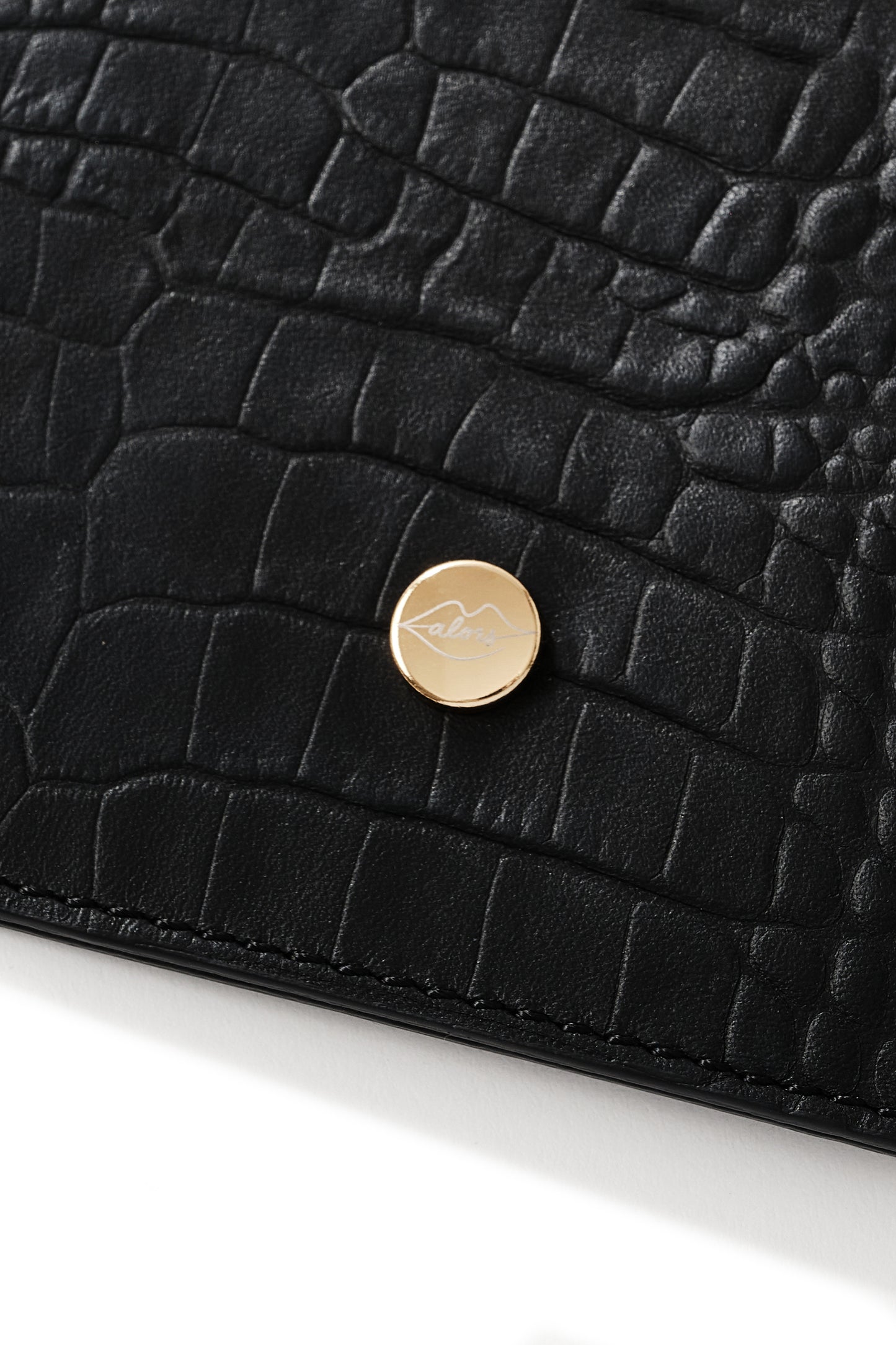 Ci Vediamo Sunglasses Case Black アイウェアケース (箔押し)