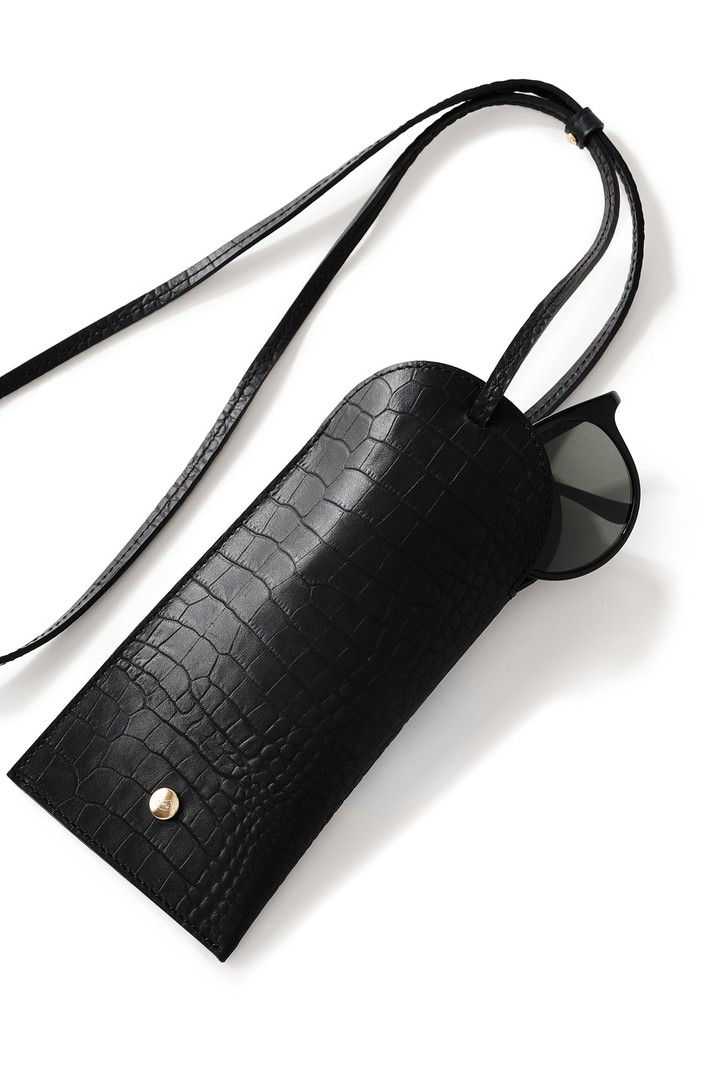 Ci Vediamo Sunglasses Case Black アイウェアケース