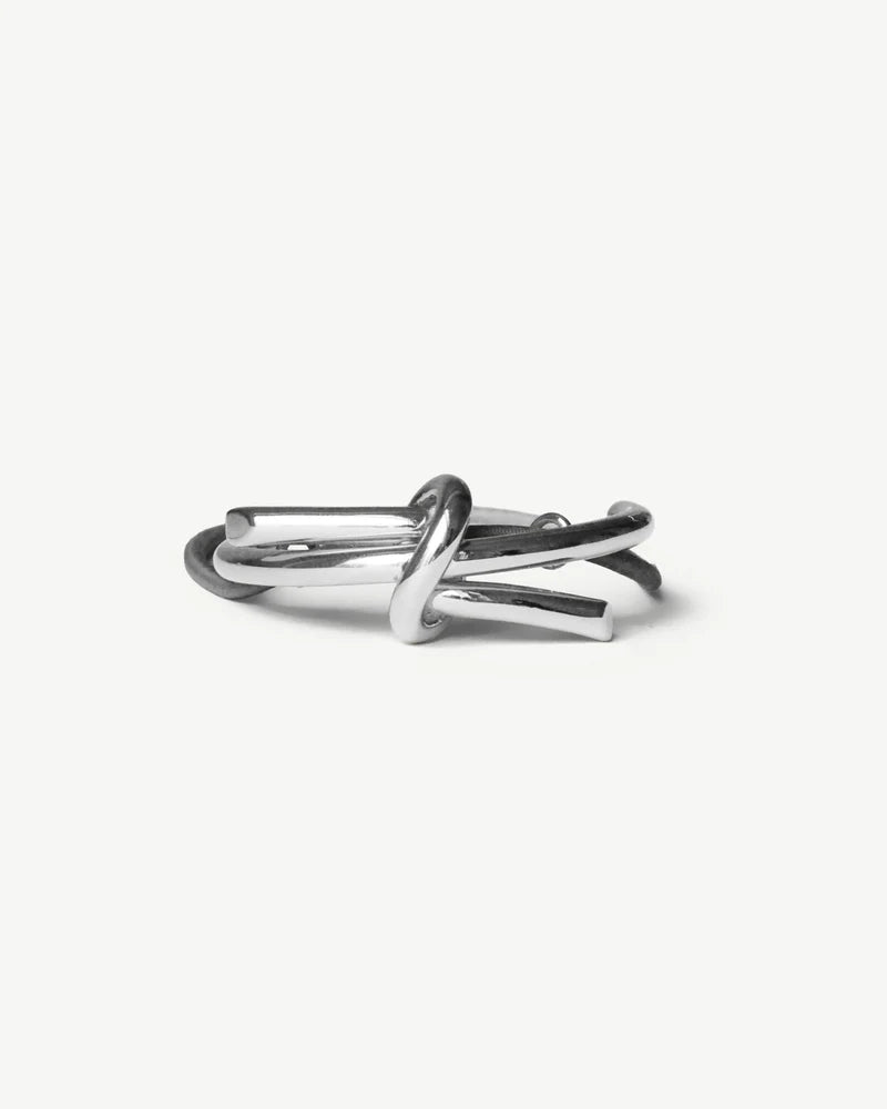 aLORS Select【CLOW ATELIER】The small Knot × 1　Silver / Black