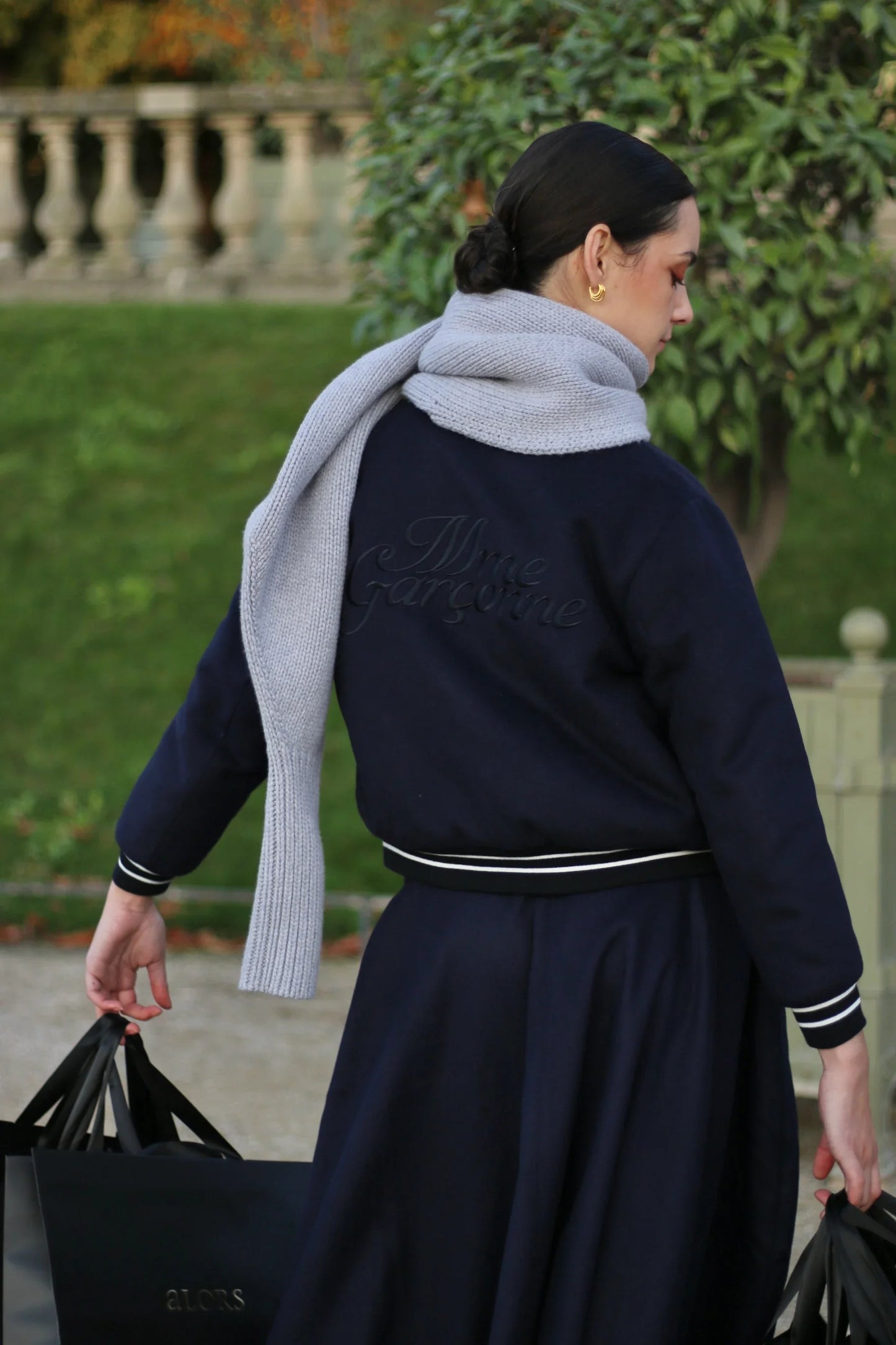 Blouson【Gabi-ガビ-】DarkNavy - aLORS online store