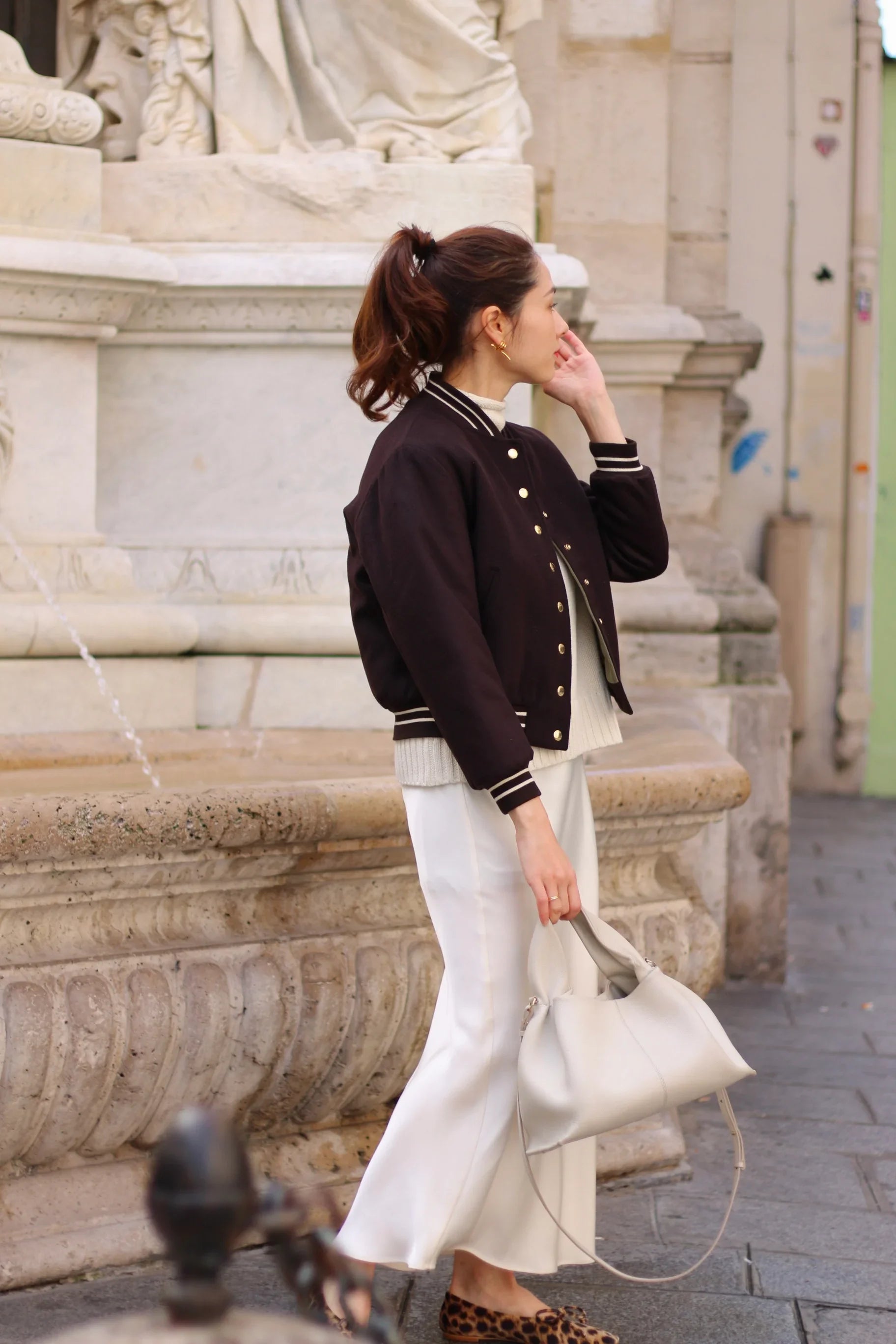 Blouson【Gabi-ガビ-】DarkBrown - aLORS online store