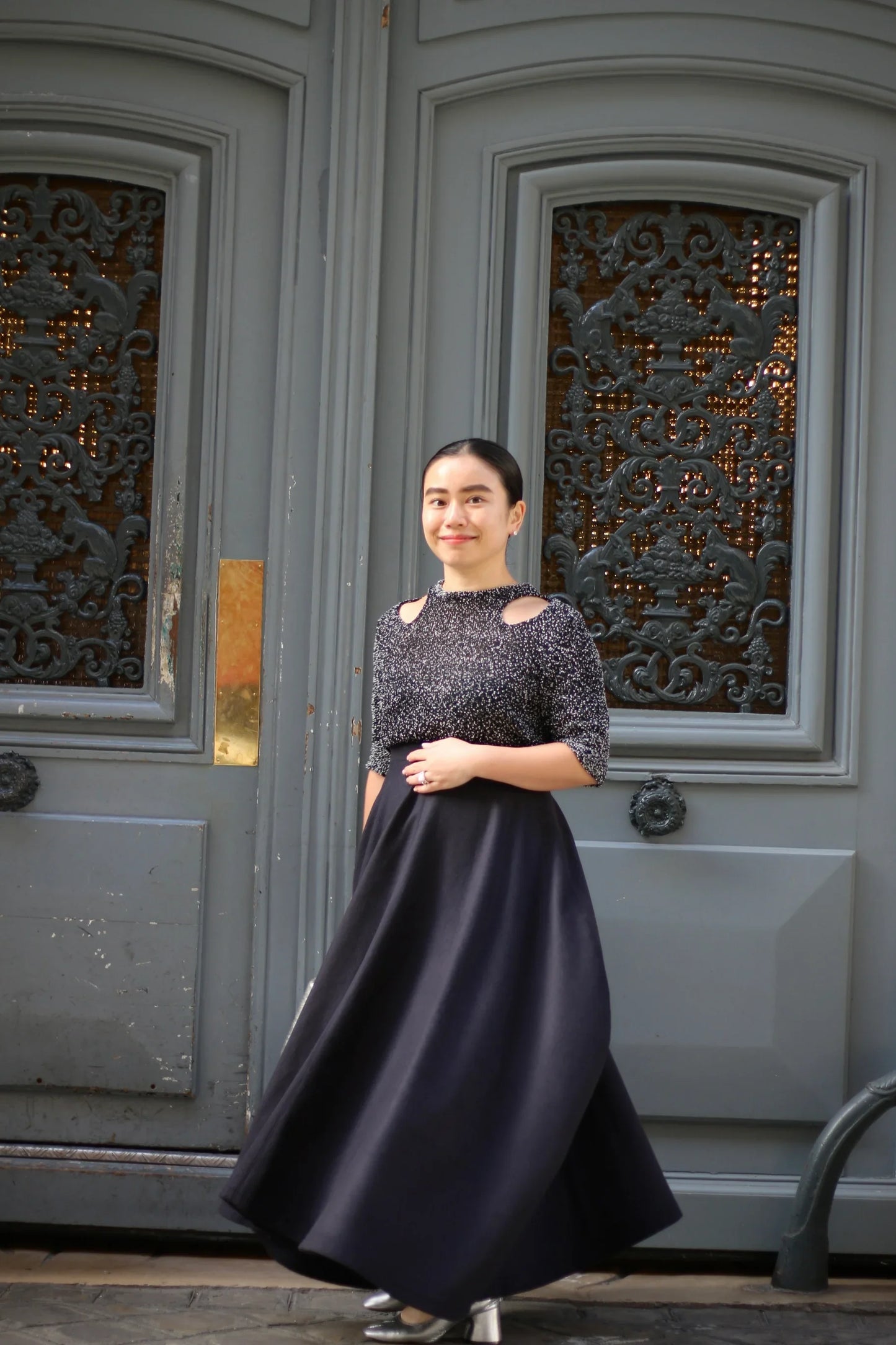 Jupe 【Clem-クレム-】Dark Charcoal Gray - aLORS online store