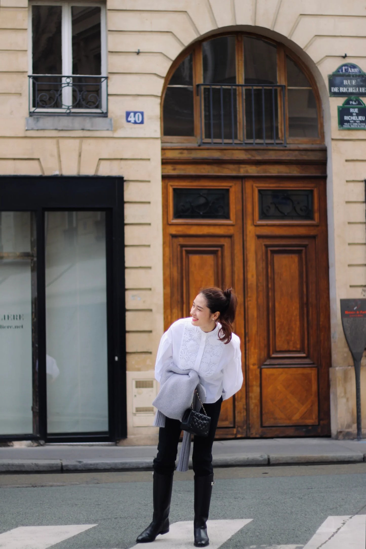 Chemise à dentelle 【Loïs-ルイス-】 - aLORS online store