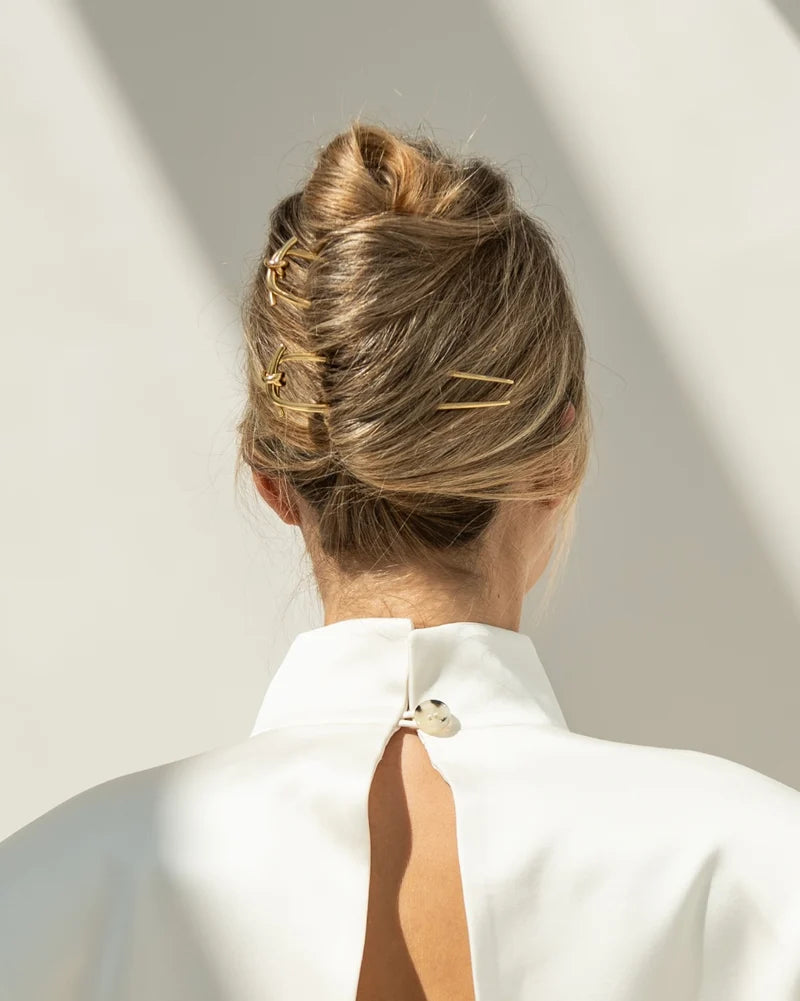 aLORS Select【CLOW ATELIER】The Knot French Pin × 1　GOLD
